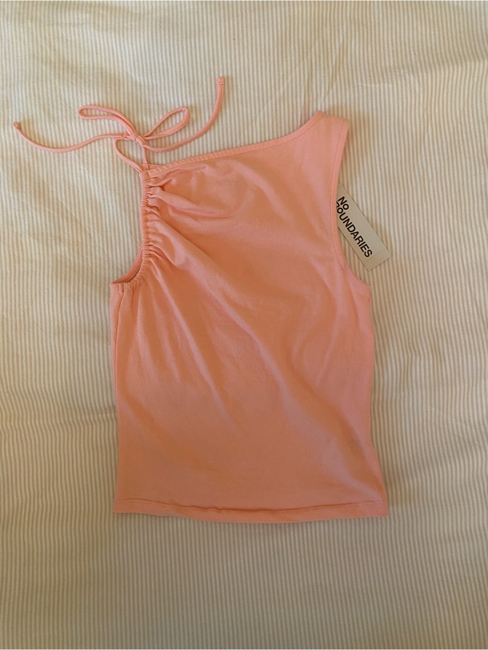 No boundaries viral coral tank top